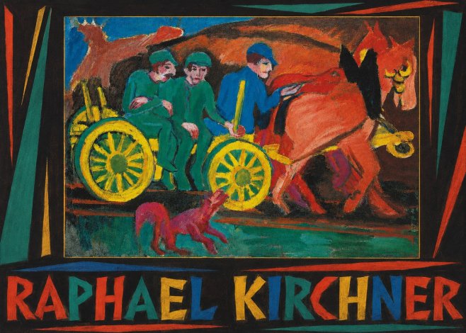 Raphael Kirchner Circus Scene No3 - Póster