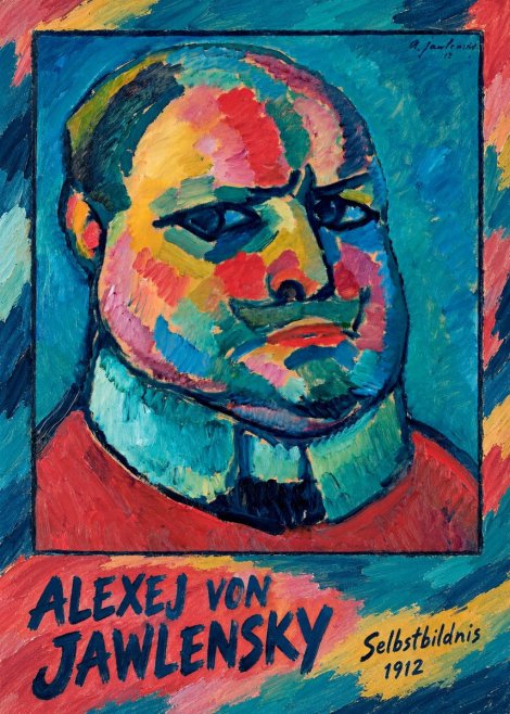 Alexej von Jawlensky Selbstbildnis No4 - Póster