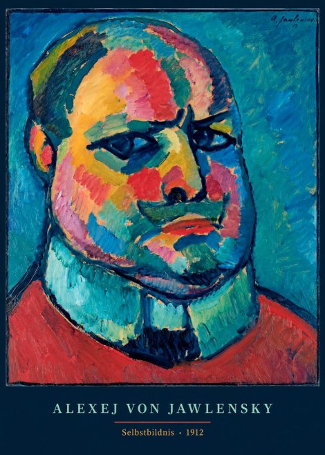 Alexej von Jawlensky Selbstbildnis No6 - Póster