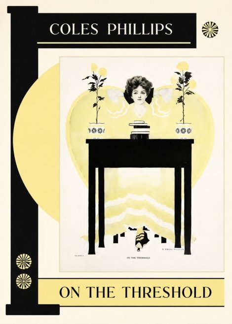 Coles Phillips On the Threshold No5 - Póster
