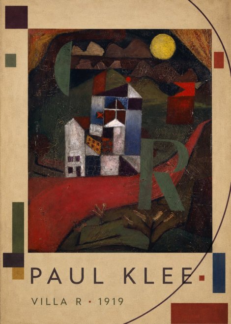Paul Klee Villa R • 1919 No2 - Póster