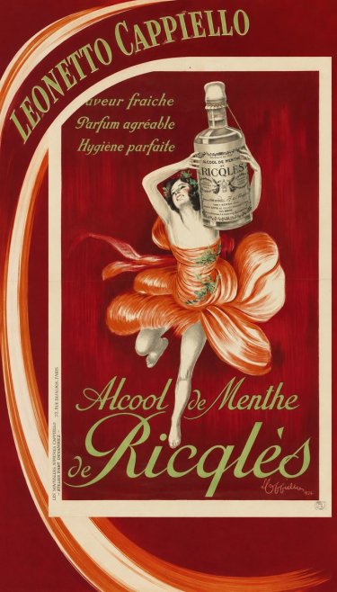 Leonetto Cappiello Alcool De Menthe De Ricqlès I No3 - Póster