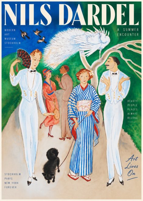 Nils Dardel A Brighter World No6 - Póster