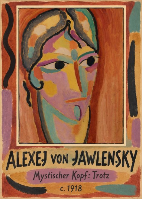 Alexej von Jawlensky Mystischer Kopf: Trotz No1 - Póster