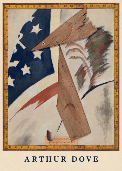 Arthur Dove The Flag No5 - Póster