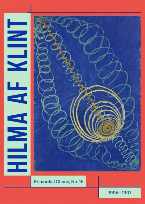 Hilma af Klint Primordial Chaos, No. 16 No5 - Póster
