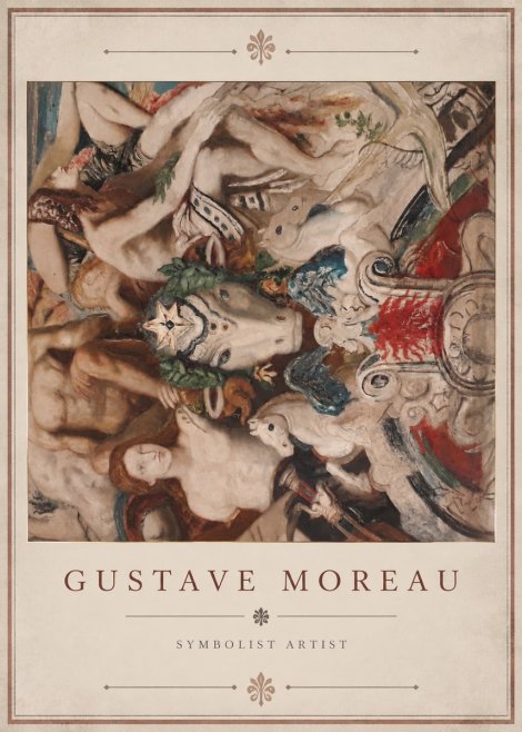 Gustave Moreau Mythological Composition No2 - Póster