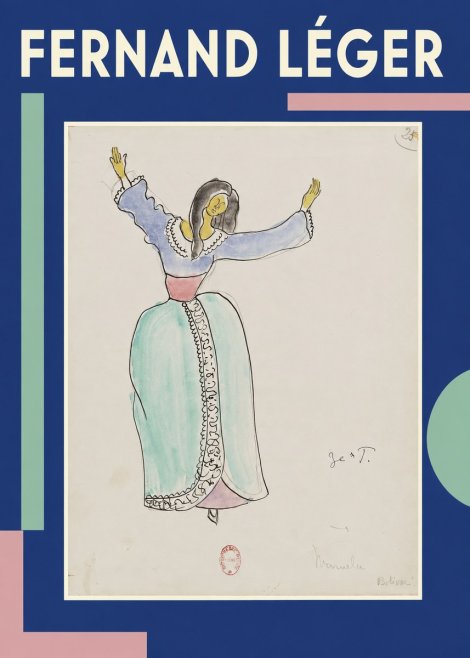 Fernand Léger Manuela Bolívar I No1 - Póster