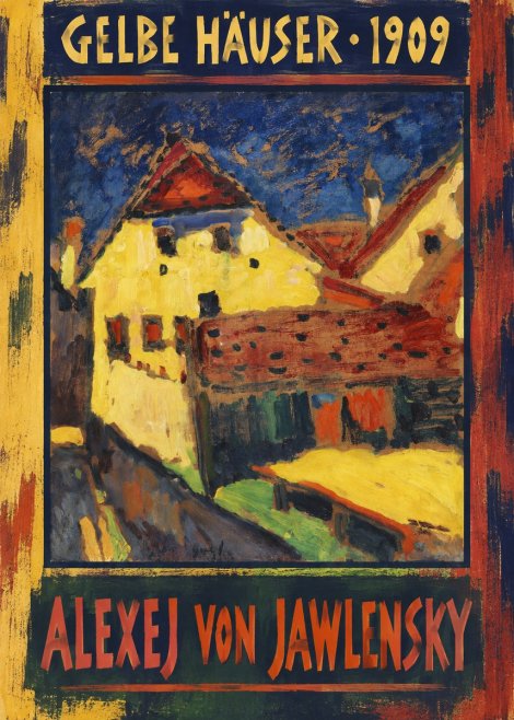 Alexej von Jawlensky Gelbe Häuser No6 - Póster