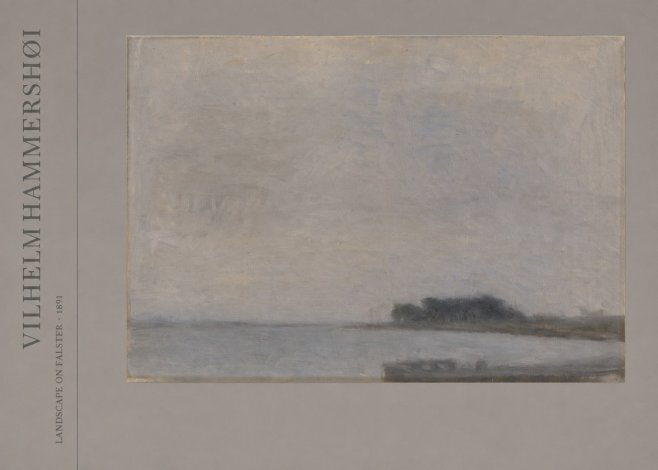 Vilhelm Hammershøi Landscape on Falster No2 - Póster