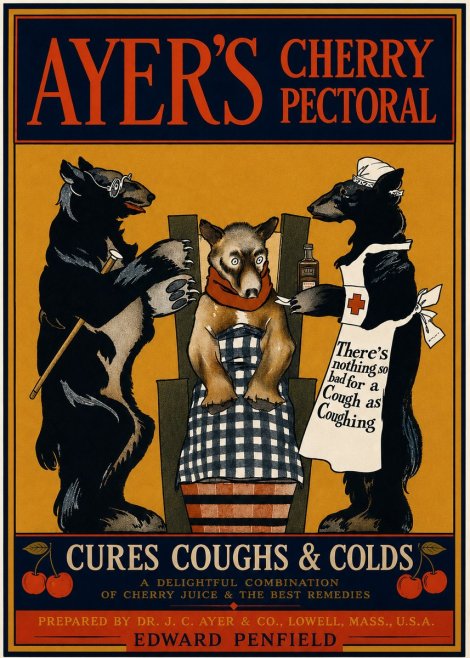 Edward Penfield Ayer's Cherry Pectoral No2 - Póster