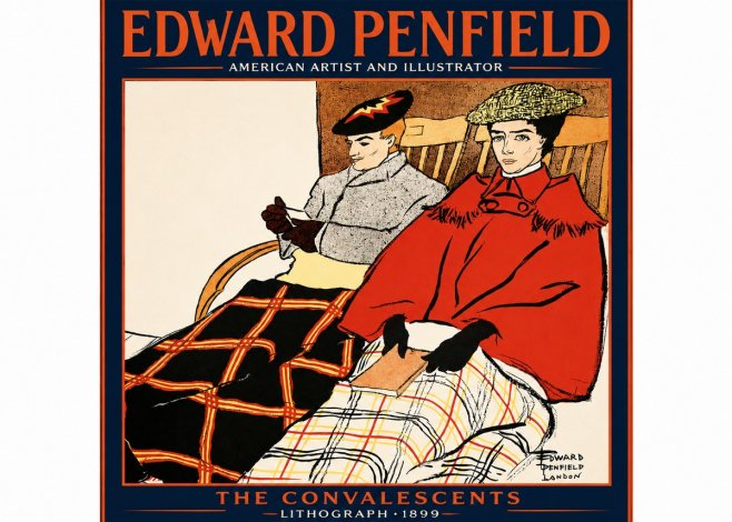 Edward Penfield The Convalescents No2 - Póster