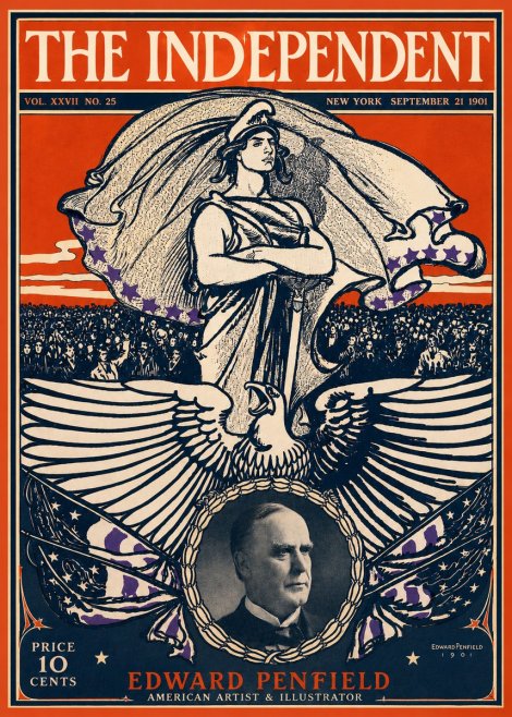 Edward Penfield The Independent No2 - Póster