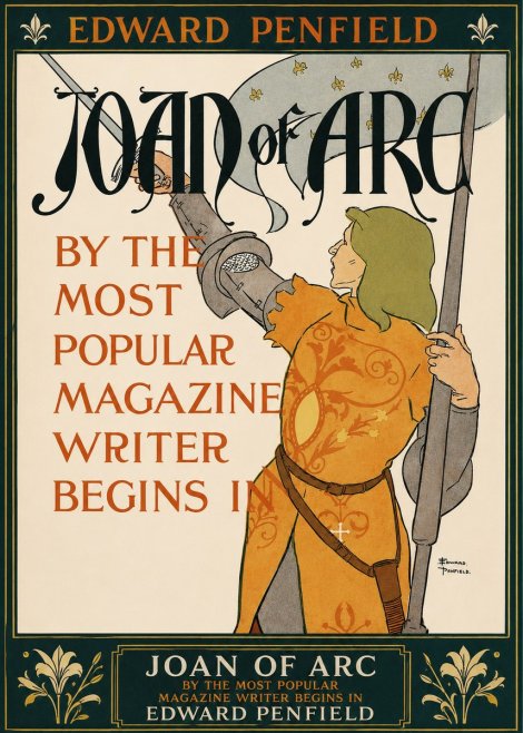 Edward Penfield Joan of Arc No3 - Póster