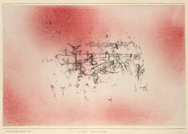 Paul Klee Bird Landscape No6 - Póster