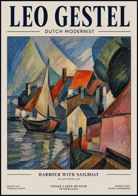 Leo Gestel The Quiet Moment No2 - Póster