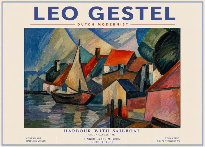 Leo Gestel The Quiet Moment No3 - Póster