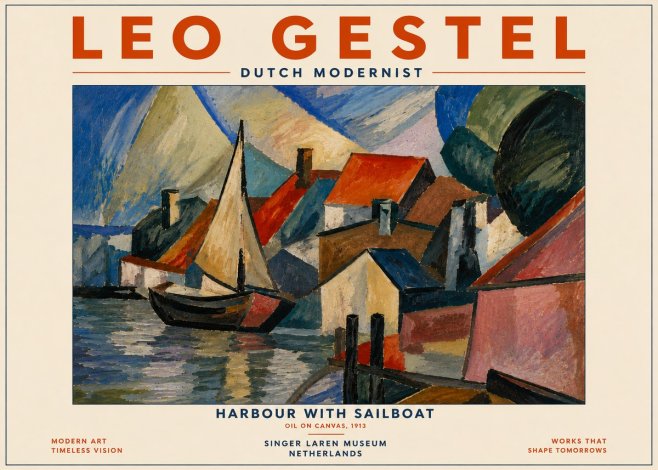Leo Gestel The Quiet Moment No6 - Póster