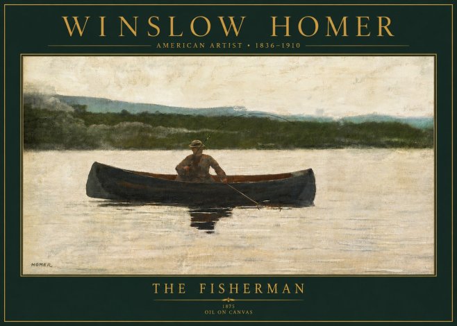 Winslow Homer The Fisherman No5 - Póster
