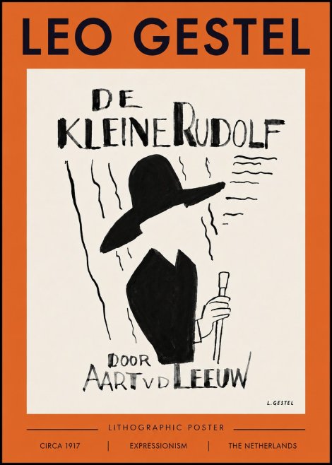 Leo Gestel De Kleine Rudolf No4 - Póster