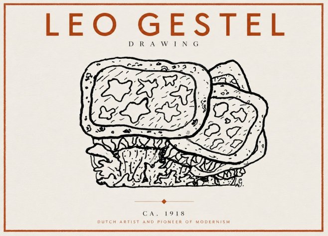 Leo Gestel Drawing Ca. 1918 No5 - Póster