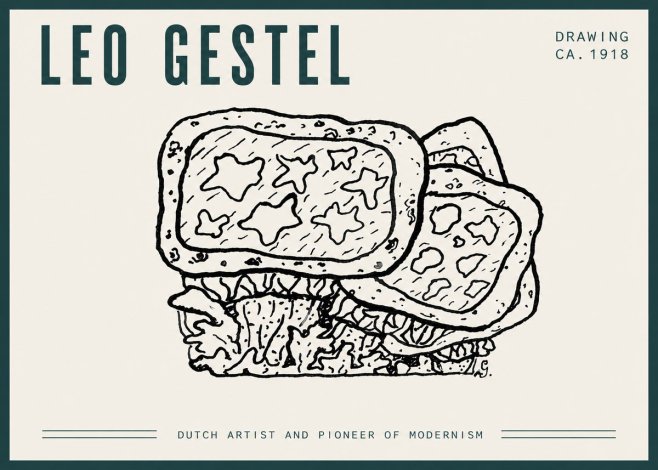 Leo Gestel Drawing Ca. 1918 No6 - Póster
