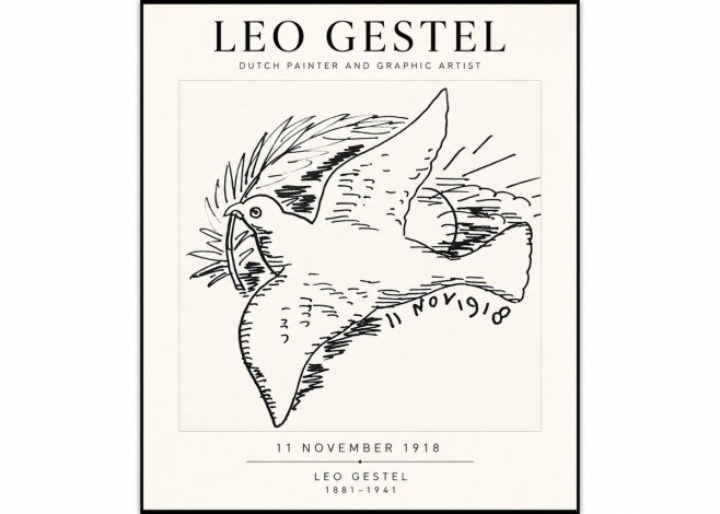 Leo Gestel 11 November 1918 No2 - Póster