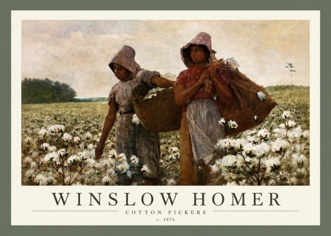 Winslow Homer Cotton Pickers No3 - Póster