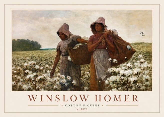 Winslow Homer Cotton Pickers No4 - Póster