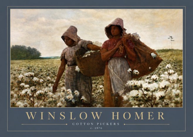 Winslow Homer Cotton Pickers No6 - Póster