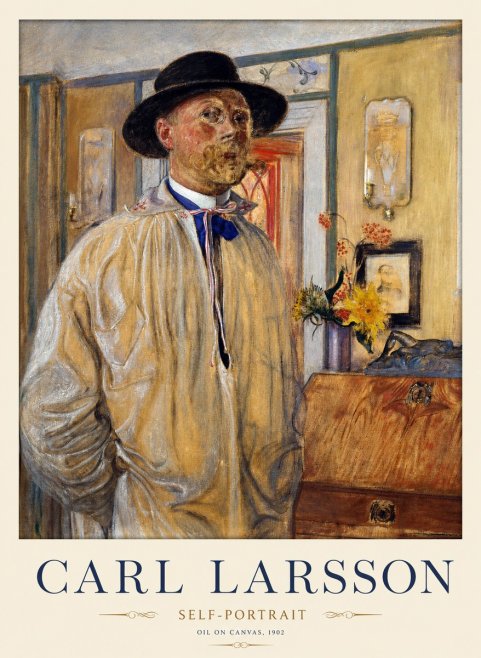 Carl Larsson Self-portrait No2 - Póster