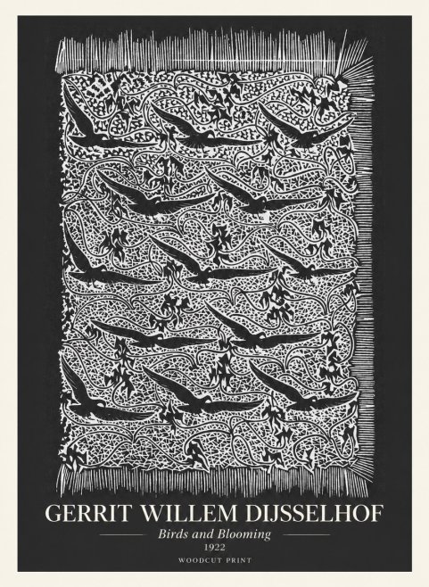 Gerrit Willem Dijsselhof Decorative Design No2 - Póster