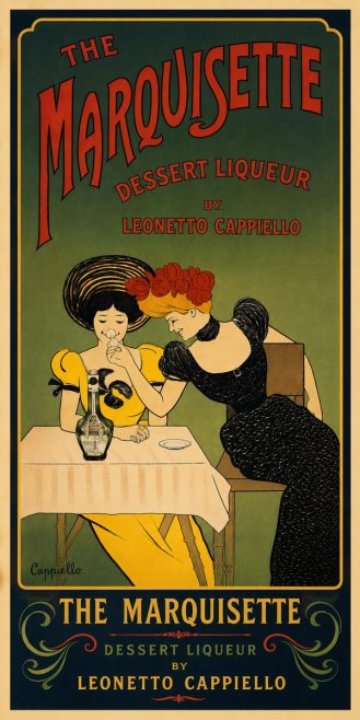 Leonetto Cappiello The Marquisette Dessert Liqueur No5 - Póster