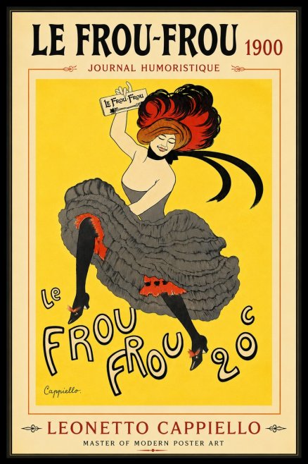 Leonetto Cappiello Le Frou-frou No5 - Póster