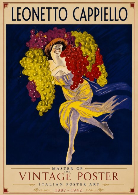 Leonetto Cappiello Master of the Vintage Poster No6 - Póster