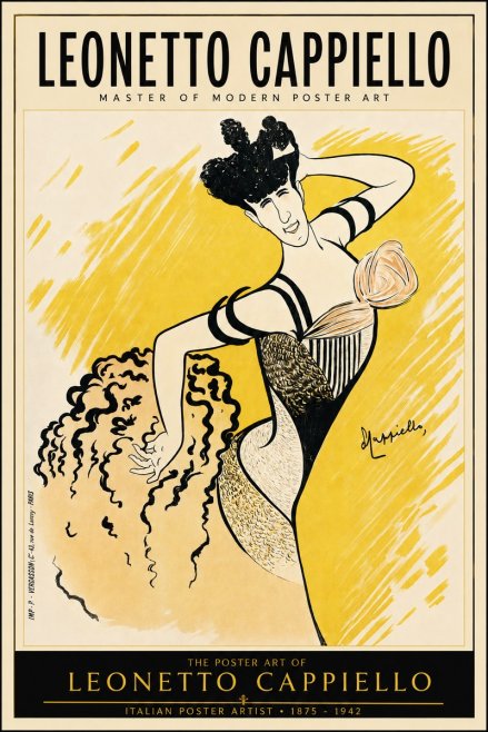 Leonetto Cappiello The Dancer No5 - Póster