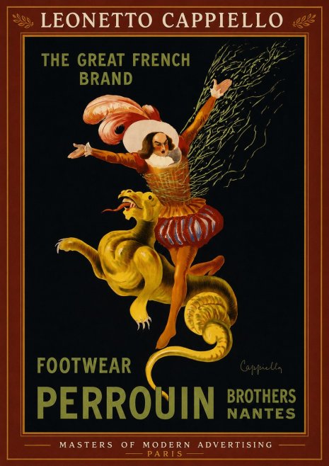 Leonetto Cappiello Footwear Perrouin No2 - Póster