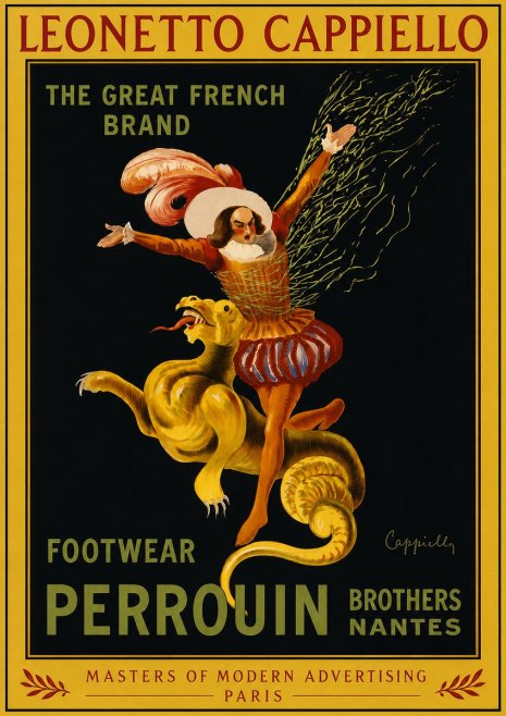 Leonetto Cappiello Footwear Perrouin No3 - Póster