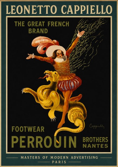 Leonetto Cappiello Footwear Perrouin No4 - Póster