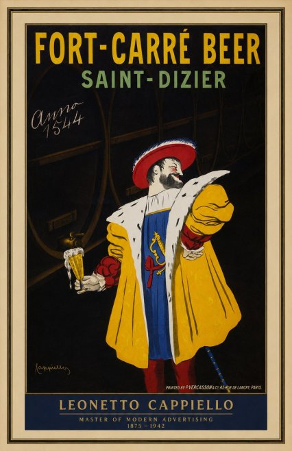 Leonetto Cappiello Fort-carré Beer Saint-dizier No1 - Póster