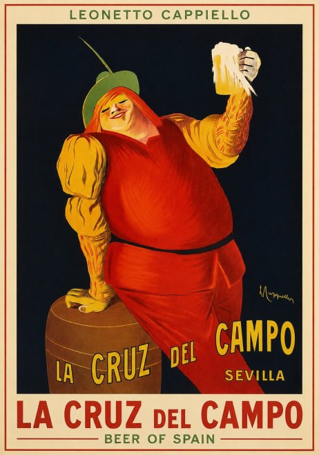 Leonetto Cappiello La Cruz Del Campo No2 - Póster