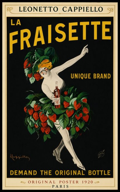 Leonetto Cappiello La Fraisette No3 - Póster