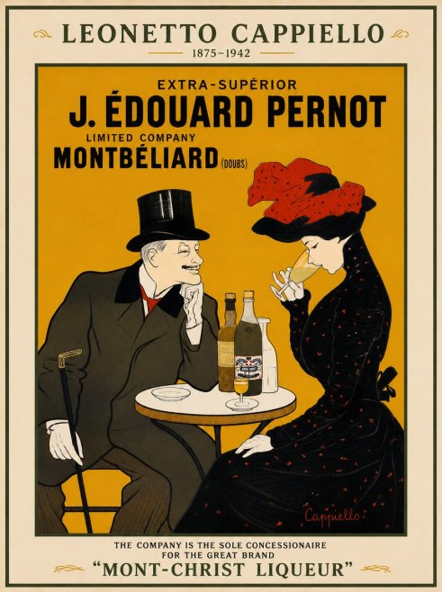 Leonetto Cappiello J. Édouard Pernot No5 - Póster