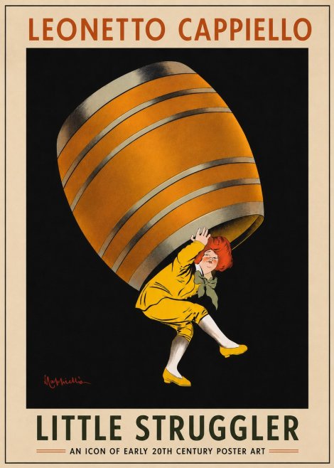 Leonetto Cappiello Little Struggler No4 - Póster