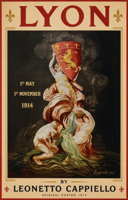 Leonetto Cappiello Lyon No2 - Póster