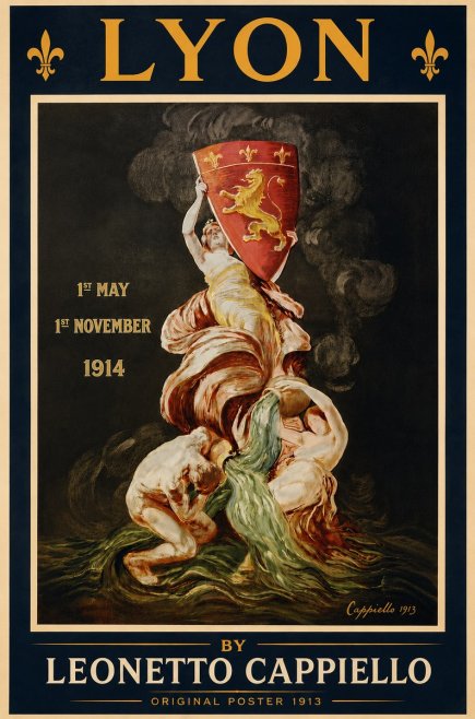 Leonetto Cappiello Lyon No3 - Póster