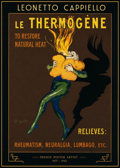 Leonetto Cappiello Le Thermogène No2 - Póster