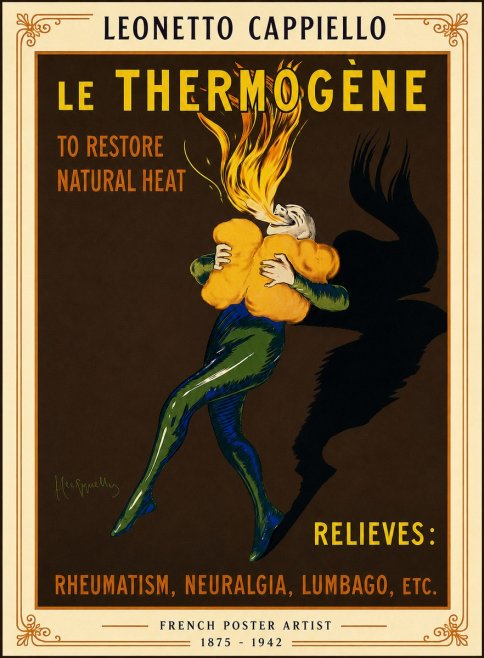Leonetto Cappiello Le Thermogène No5 - Póster