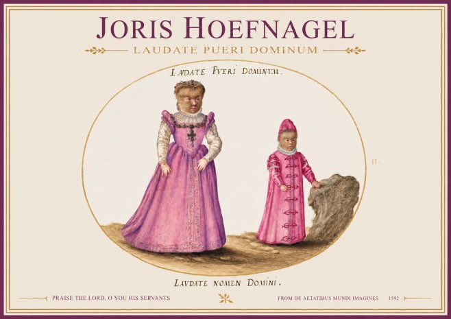 Joris Hoefnagel Laudate Pueri Dominum No1 - Póster