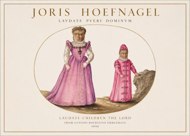 Joris Hoefnagel Laudate Pueri Dominum No3 - Póster